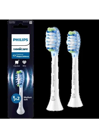 Насадка для зубної щітки HX9042/87 Premium Plaque Defence 2 шт Philips (402278760)