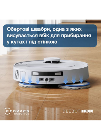 Робот-пилосос Deebot T30C White (DLX71) Ecovacs (364860691)