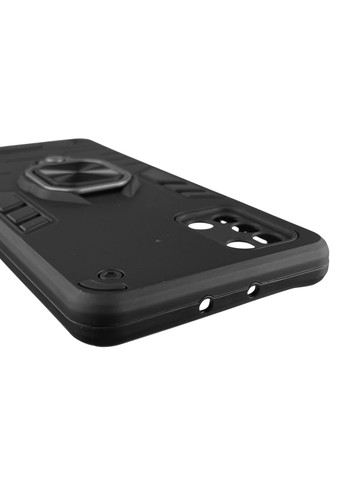 Чехол для телефона Galaxy A31 (SM-A315F) бронированный с кольцом-держателем на самсунг а31 чёрный Samsung (366234096)
