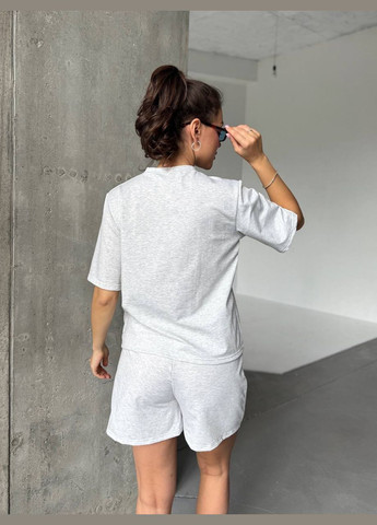 Женский спортивный костюм свободного кроя футболка и шорты. MonCher (333932288)