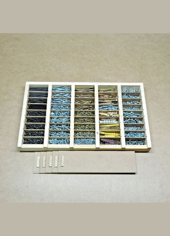 Набір 5х метизів універсальний 2424 шт No Brand (328911600)