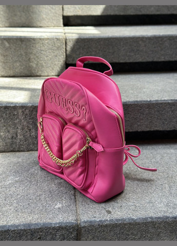 Жіночий рюкзак 069 Guess рожевий No Brand (298730330)