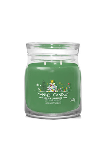 Ароматическая свеча Shimmering Christmas Tree Medium Yankee Candle (280916879)