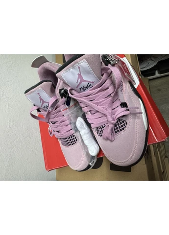 Рожеві літні кросівки nike air jordan 4 orchid pink найк аір джордан рожеві No Brand