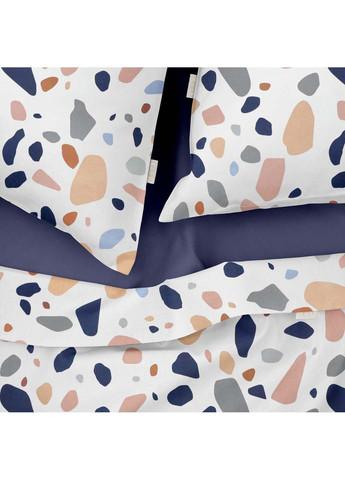 Двуспальная постель с простыней на резинке GEMSTONES CS7 180х220 см Cosas (307477354)