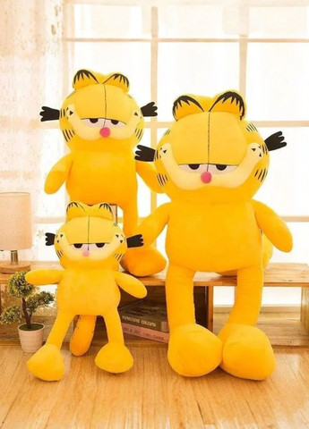 М'яка іграшка Гарфілд 80 см плюшевий мульташний кіт My Kigu (370850575)