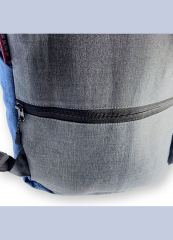 Рюкзак міський, 20 л, одне відділення, внутрішня кишеня, задня кишеня, розмір 45*30*14 см, синій D&M (266911508)