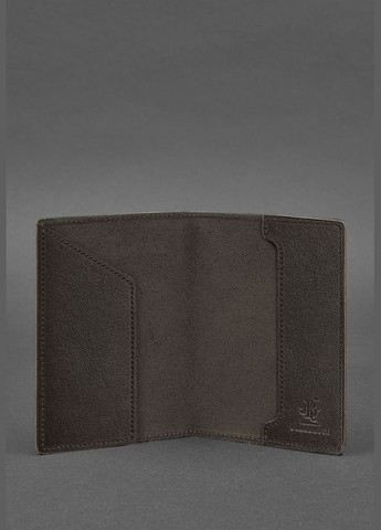 Кожаная обложка для военного билета 7.0 темно-коричневая (A-027564) BlankNote (329186638)