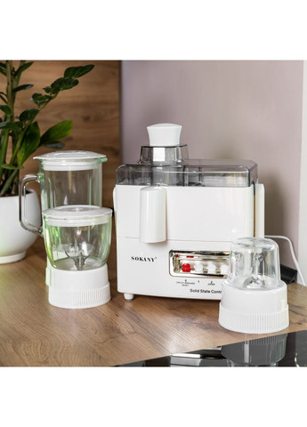 Кухонний комбайн 4 в 1 SK-03029 з соковижималкою Sokany (360456965)