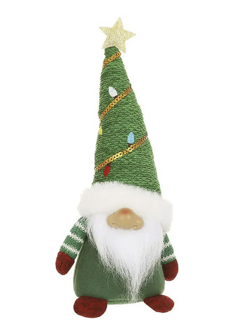 М'яка новорічна іграшка Гном колір різнокольоровий CB-00286951 BonaDi (366870730)