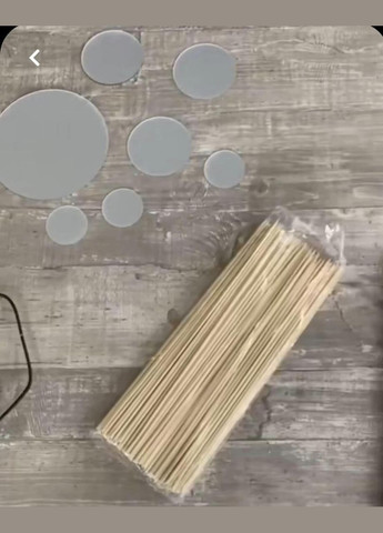 Дзеркальна мозаїка Круг 6 см, 10 шт No Brand (312548986)