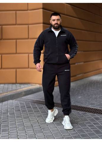 Теплый мужской костюм на змейке из флиса Fashion (366669085)