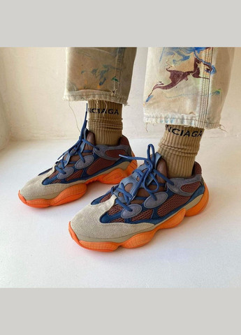 Цветные кроссовки yeezy 500 enflame — gz5541 No Brand