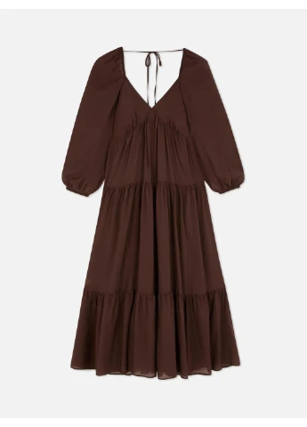Коричнева сукня максі літо,шоколадний, Primark