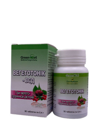 Вегетотонік від вегетосудинної дистонії 90 таблеток GreenSet (316701492)