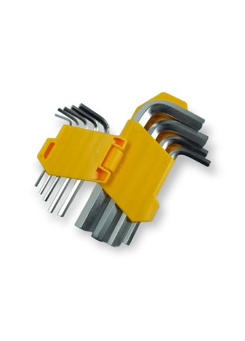 Набір шестигранників HEX, 9 шт. (1,5-10 мм) (арт.48101) СТАЛЬ (337361074)