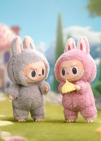 Игрушка-сюрприз Labubu плюшевый брелок Tasty Macarons V1 Лабубу Случайный цвет Pop Mart (339869397)