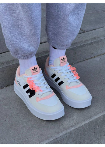 КРОССОВКИ ЖЕНСКИЕ ADIDAS FORUM BONEGA X HELLO KITTY АДИДАС ФОРУМ No Brand белые демисезоны (367176642)