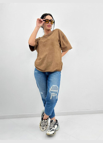 Базовая футболка тай-дай Fashion Girl - (317235046)