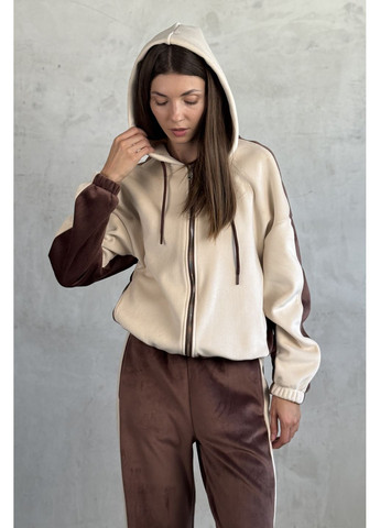 Костюм з кофта+брюки велюр CHICLY (360750352)