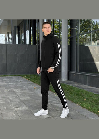 Чоловічий костюм демісезонний чорний No Brand (342120285)