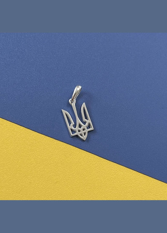 Золота підвіска Герб України - Тризуб п03693 Oniks (264023390)