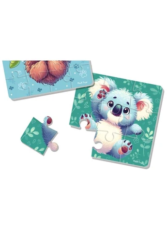 М'які пазли "Лінівець та коала" VT1102-40 Vladi toys (389889663)