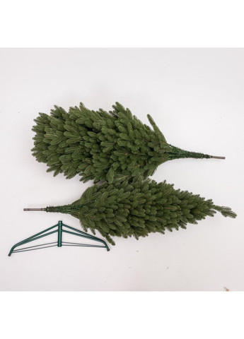 Литая искусственная елка 2.3 м зеленая Шепетовская Премиум KOS-SHPGR23 LUGI (368767492)