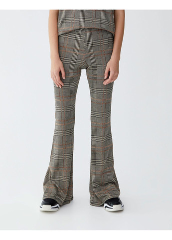 Штаны демисезон,бежевый-черный-коричневый, Pull & Bear (368151294)