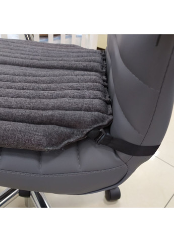 Ергономічна подушка EKKOSEAT на крісло керівника (Сидіння та Спинка). Набір. Сірий. SF-1G2H-401 Ekko Seat (353718758)