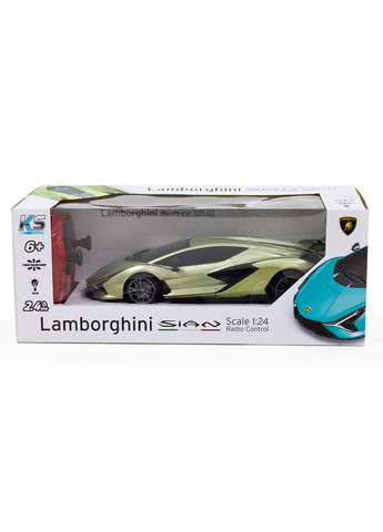 Автомобиль на р/у - Lamborghini Sian (1:24, зеленый) KS Drive (342123130)