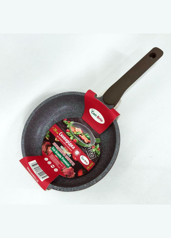 Антипригарная сковорода CB-2026 20 см, Сковорода на долго, Сковорода с CU-293 алюминиевым корпусом Con Brio (351486289)