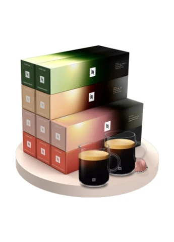 Набір кави в капсулах Vertuo 10 Sleeve Morning Boost Assortment – 100 капсул Nespresso (380301530)