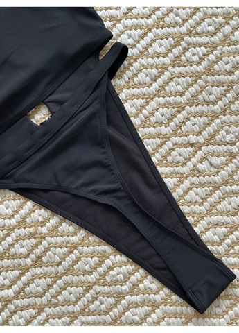 Черный купальник сплошной сексуальный с открытым спросом Україна