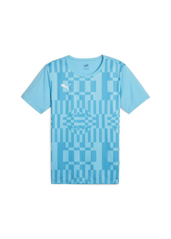 Синяя футболка individualrise men's graphic jersey Puma