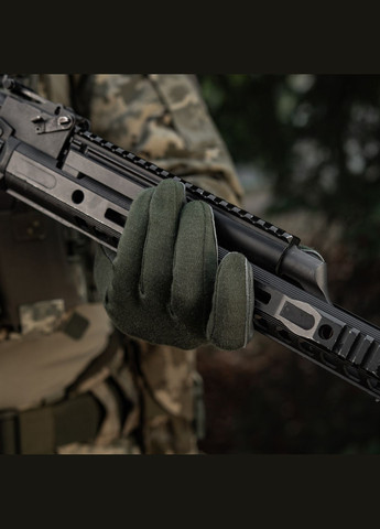 Рукавички Nomex Sport Leather Olive (L) M-TAC (303413833)
