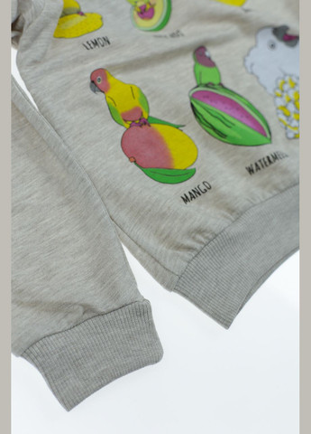 Світшот для дівчинки "Тропік" бежевий 116 см (41288) BABYKROHA (297200517)