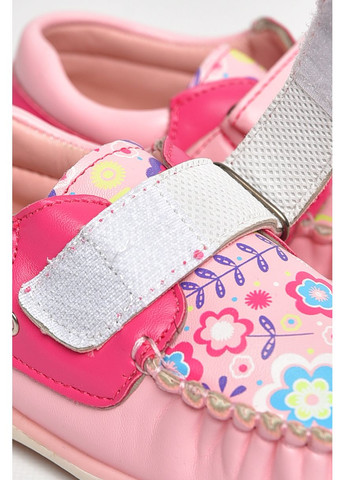 Мокасини дитячі для дівчинки світло-рожевого кольору Let's Shop (371595272)