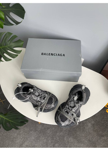 Сірі Осінні кросівки чоловічі і жіночі balenciaga 3xl grey | баленсиага 3хл сірі No Brand