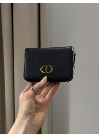 Гаманець 30 Montaigne Dahlia Zipped Coin Purse in Black No Brand (355342144)