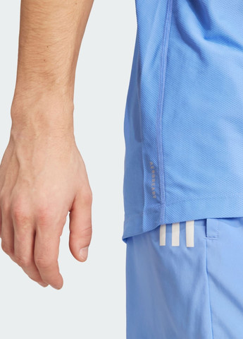 Синя футболка own the run adidas