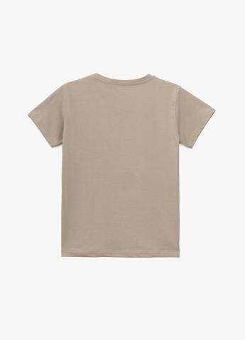 Кавова літня футболка з принтом для хлопчика 2022 134 см shop (2000991023185) Dinomin