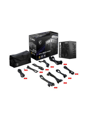 Блок питания MPG A850G PCIE5 850W MSI (314776540)