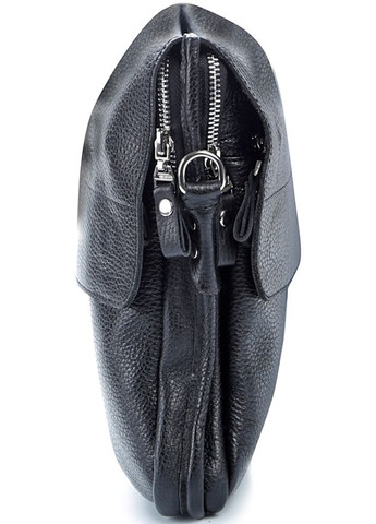 Сумка мужская через плечо кожаная 00997 Черный Shvigel (302008568)