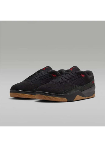 Черные демисезонные мужские кроссовки flight court черный Jordan