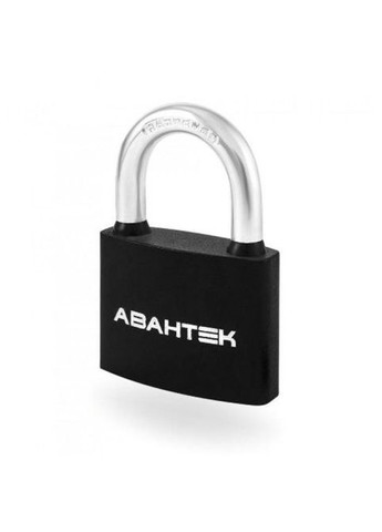 Замок навесной АВАНТЕК взломостойкий Черный ВС 2950 (50мм) No Brand (370285800)