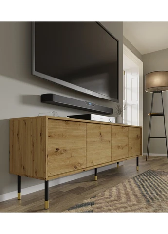 Тумба TV чотирьохдверна Sherwood 4D 180 дуб артизан Bim Furniture (291124588)