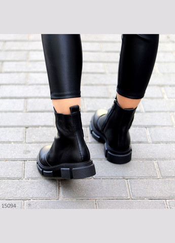 Демісезонні шкіряні черевики, ботінки шкіряні демі код 15094 Garti Bold (301270033)