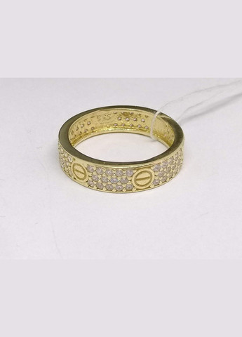 Золоте кільце з фіанітами. 1/8888 KievGold (303877412)