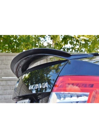 Спойлер DPT V-3 (чорний глянець) для Skoda Octavia III A7 2013-2019 рр A+ (392187801)